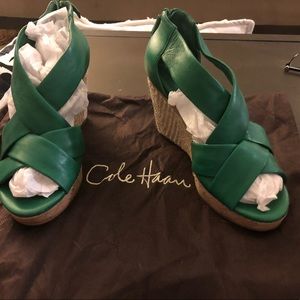 Kelly Green Nike Air Cole Haan Sandal
